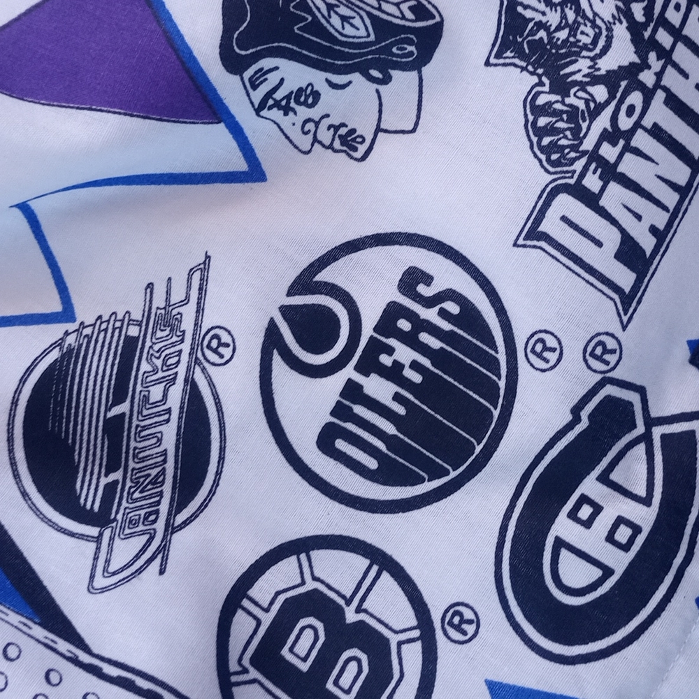 Vintage 1993 NHL TEAMS Custom Reworked Bennygonia Shorts - Picture 9 of 13